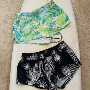 Hurley & RVCA Tropical Boardshort Bundle - XXS/XS
